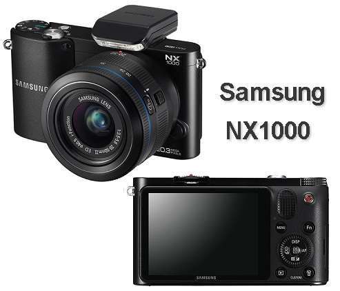Samsung NX1000 - 20.3 Megapixel Smart FULL HD Digital Camera - Black - With WIFI