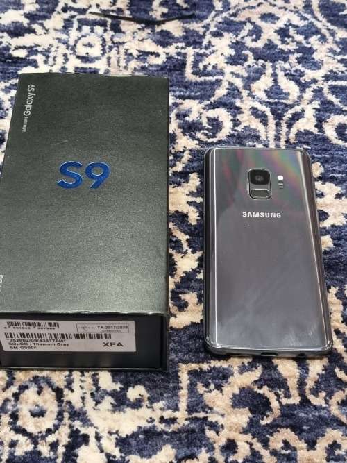 Samsung s9 64gb titanium grey