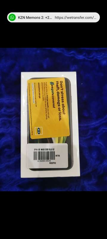 Iphone se 2020 64gb sealed