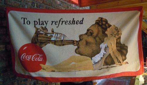 Coca-Cola towel