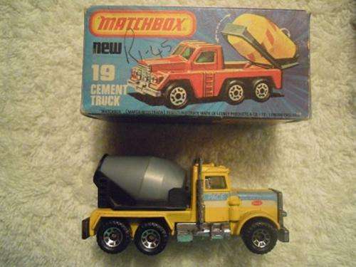 Matchbox Cement Truck no 19