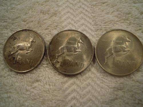 SA R1 Coins (3 in total)