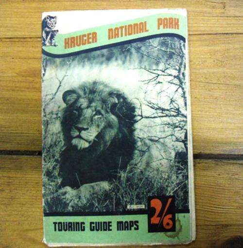CRAZy R1/NR!!!  **Very old Kruger Park tourist map**