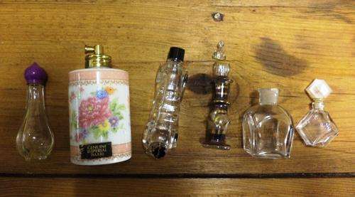 R1/NR!  COLLECTION OF 6 PERFUME BOTTLES