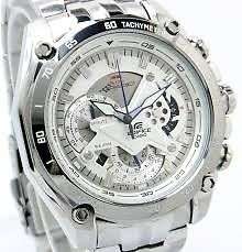 ##NEW##  White Sports Chronograph Men's Watch with Pendulum Swing Function