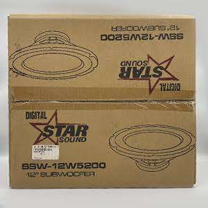 Starsound SSW-12W5200 12` 2700W Subwoofer