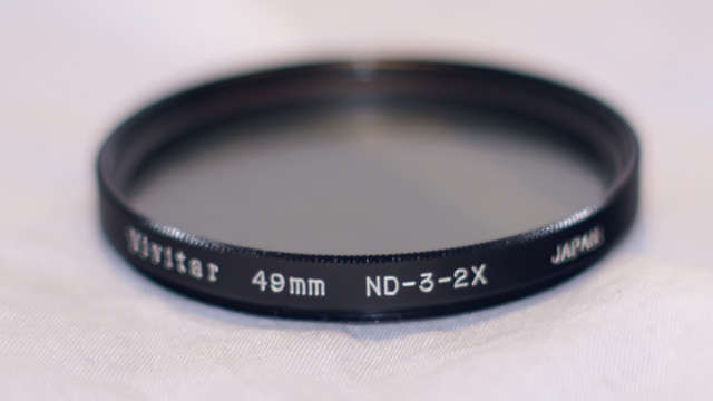 49mm ND-3 2X filter, Vivitar, Japan