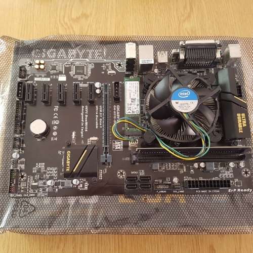 Gigabyte H110-D3A  motherboard bundle