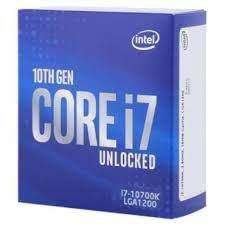 Intel Core I7 10700K