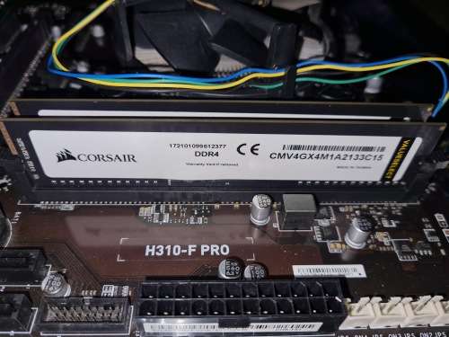 MSI H310-F Pro Motherboard combo