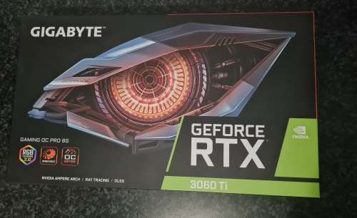 Gigabyte RTX 3060 TI Gaming OC PRO 8GB