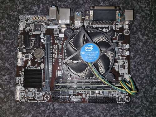 Core I3 6100 , Gigabyte H110M Motherboard combo