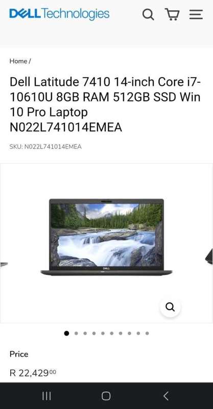 Core i7 10th gen Dell Latitude 7410 Brand New, 32G RAM, 512NVMe, UHD Graphics, 3y wnty, FREE BAG