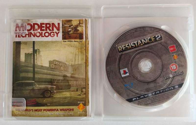 PS3 GAMES RESISTANCE 2 PS3 PLAYSTATION 3 GAMES