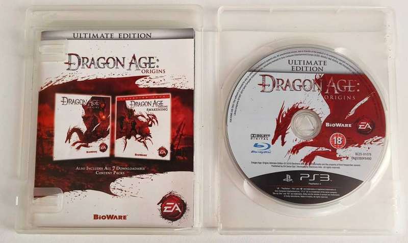 PS3 GAMES DRAGON AGE, ULITAME EDITION PS3 PLAYSTATION 3 GAMES