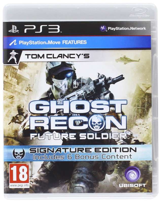 PS3 GAMES GHOST RECON FUTURE SOLDIER PS3 PLAYSTATION 3 GAMES