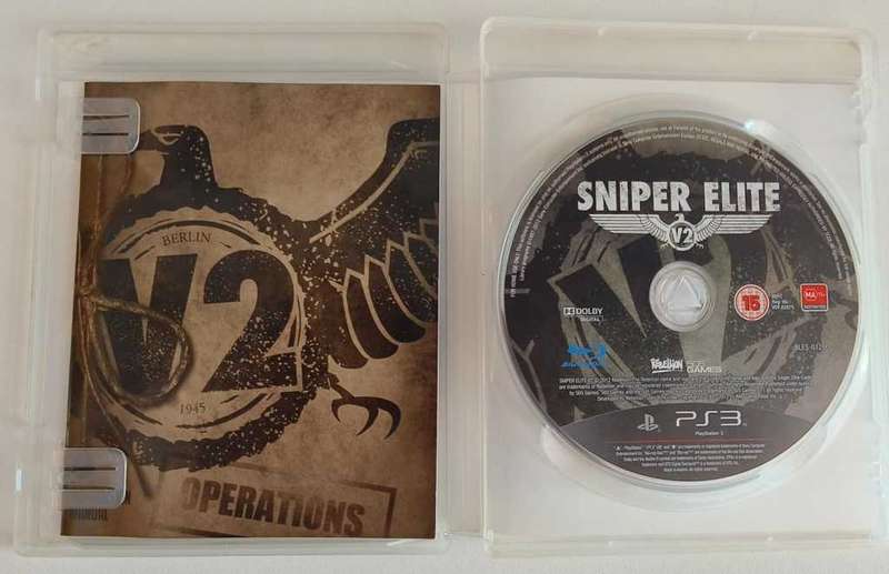 PS3 GAMES SNIPER ELITE V2 PS3 PLAYSTATION 3 GAMES