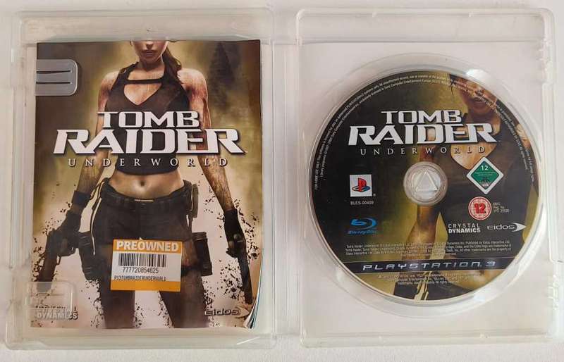 PS3 GAMES TOMB RAIDER UNDERWORD PS3 PLAYSTATION 3 GAMES