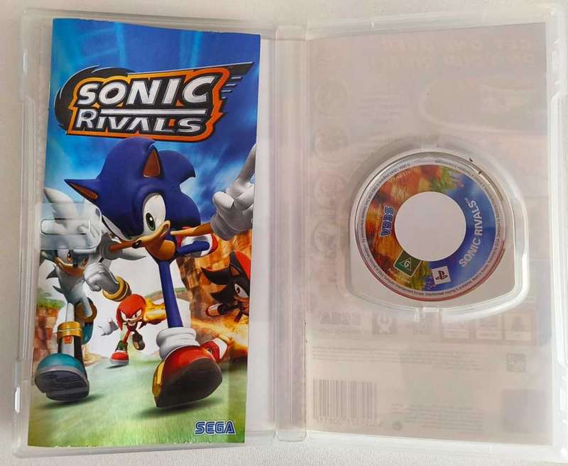 PSP GAME SONIC RIVALS PSP GAME