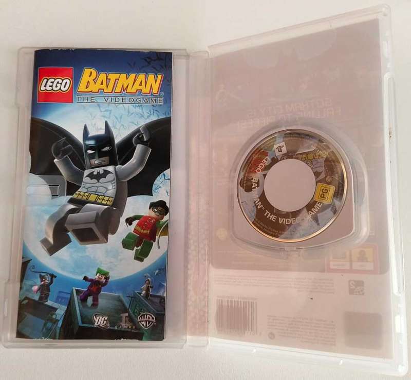 PSP GAME LEGO BATMAN THE VIDEOGAME PSP GAME