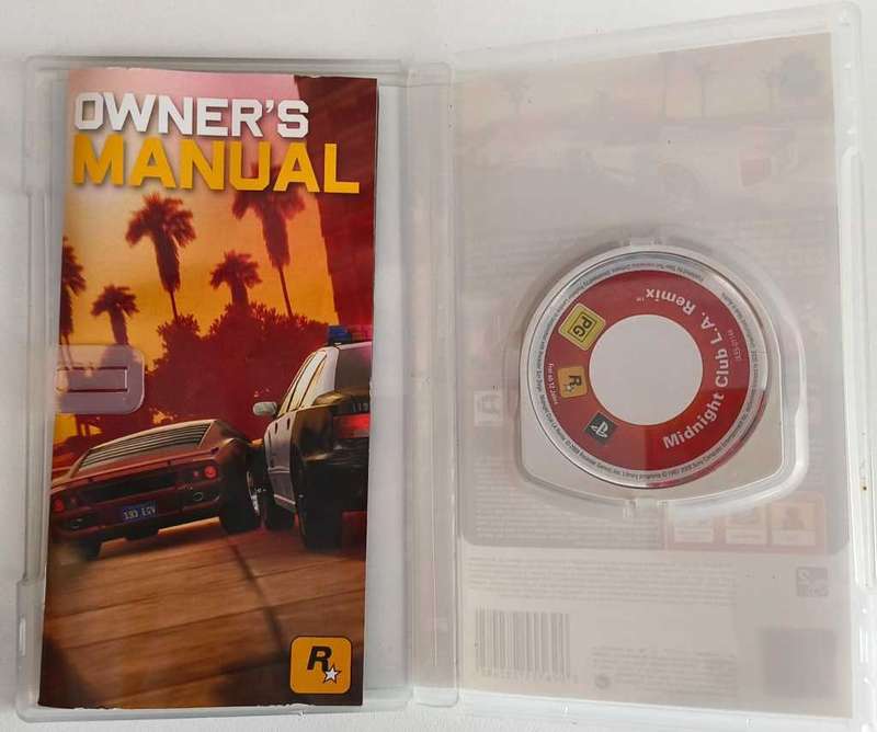 PSP GAME MIDNIGHT CLUB L.A PSP GAME