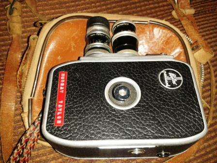 Bolex pallaird movie camera