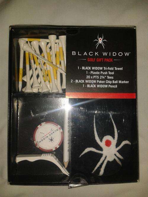 Black Widow - Golf gift pack