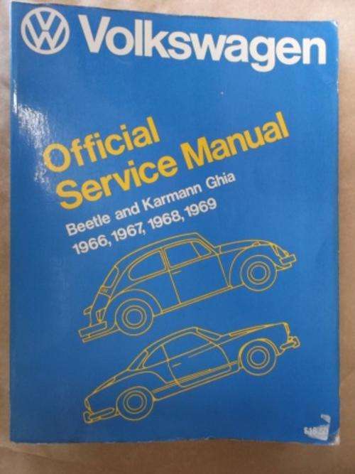 Volkswagen - Official Service Manual - Beetle and Karmann Ghia 1966, 1967, 1968, 1969