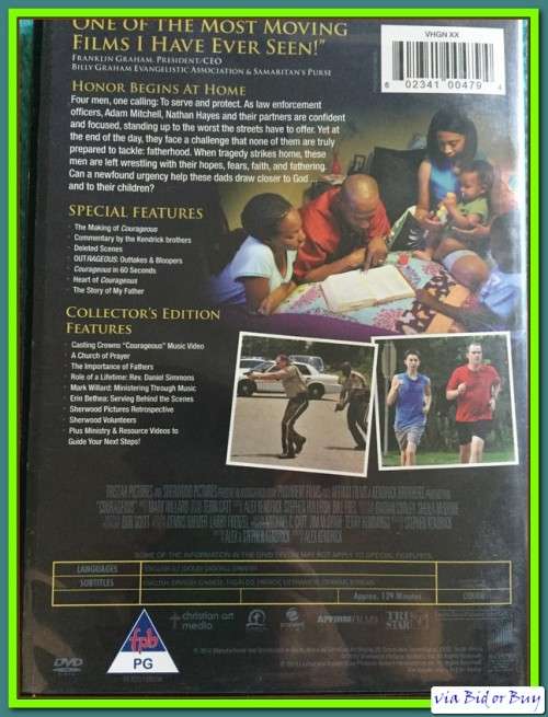 COURAGEOUS (FROM CREATORS OF FIREPROOF) - watched once