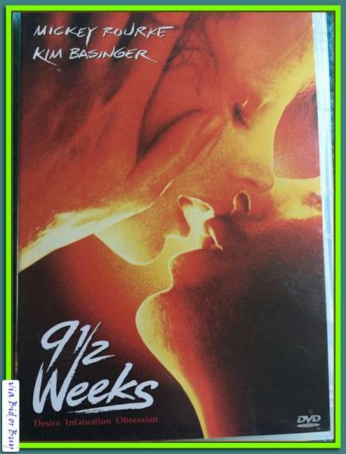 DVD MOVIE - 9 1/2 WEEKS - MICKEY ROURKE, KIM BASINGER