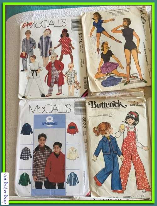 JOB LOT D: 15 KIDDIES PATTERNS UNCHECKED