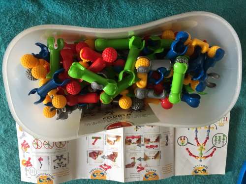 TUB OF ZOOB BUILDER Z 125 PIECES
