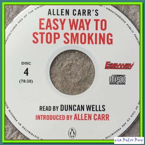 AUDIOBOOK - ALAN CARR'S EASY WAY TO STOP SMOKING (READ BY DUNCAN WELLS)