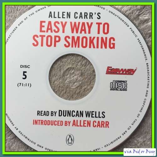 AUDIOBOOK - ALAN CARR'S EASY WAY TO STOP SMOKING (READ BY DUNCAN WELLS)