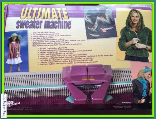 ULTIMATE SWEATER MACHINE (BOND AMERICA) - SELL AS IS, PLEASE SEE PICS
