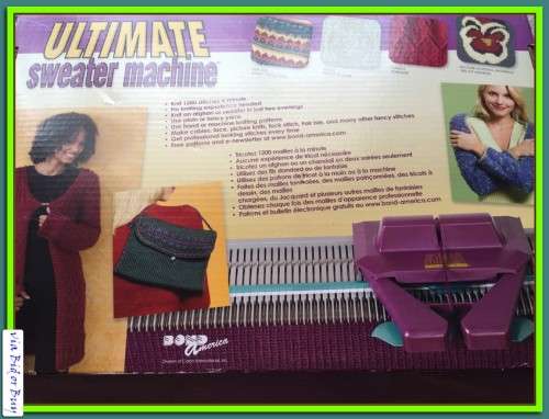 ULTIMATE SWEATER MACHINE (BOND AMERICA) - SELL AS IS, PLEASE SEE PICS
