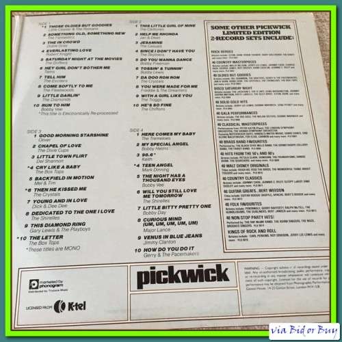 LP - DOUBLE 40 OLDIES BUT GOODIES