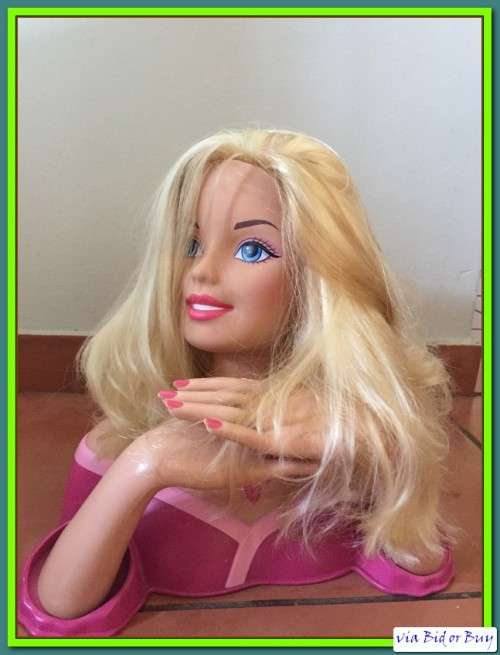 BARBIE (MATTEL) - 29CM, STYLING HEAD AND HANDS WITH ROTATING HANDS AND TILTING HEAD