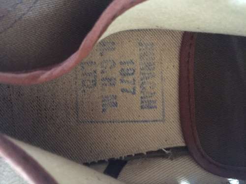 SADF BROWN TEKKIES (30,5CM) - 1977