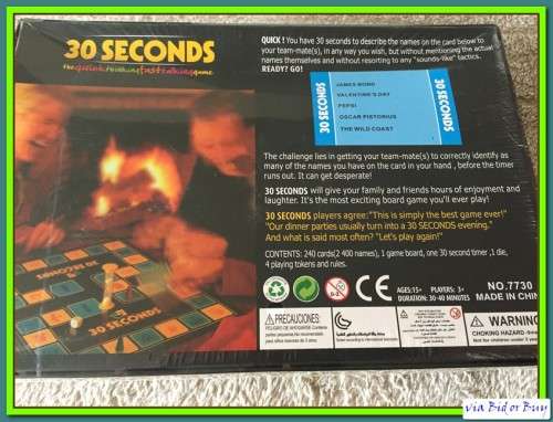 30 SECONDS (STILL SEALED) INCL JAMES BOND, VALENTINE'S DAY, PEPSI, WILD COAST, OSCAR PISTORIUS