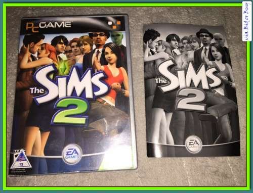 PC GAME - THE SIMS 2 SERIAL KEY AND BOOKLET INCL
