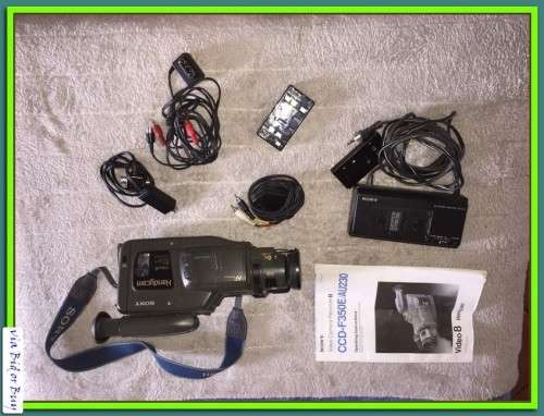 SONY HANDYCAM CCD-F350E AUTOFOCUS/AUTOLOCK (IN WORKING CONDITION)