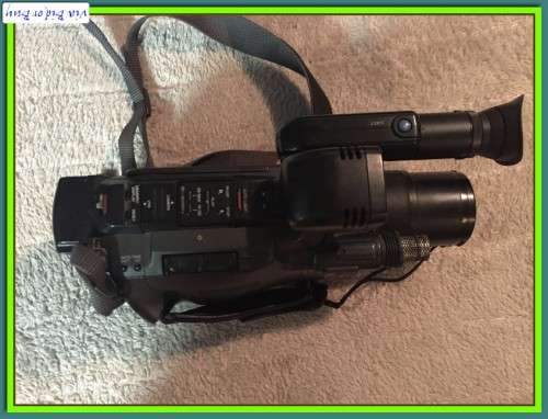 VINTAGE PANASONIC VIDEO CAMERA NV-G2B VHS COMPACT MOVIE CAMCORDER - NOT TESTED
