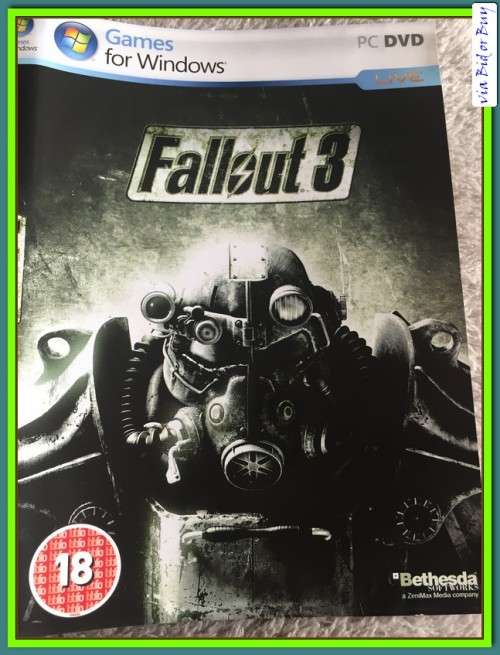 PC DVD - FALLOUT 3 (NO BOOKLET, SERIAL KEY INCLUDED)