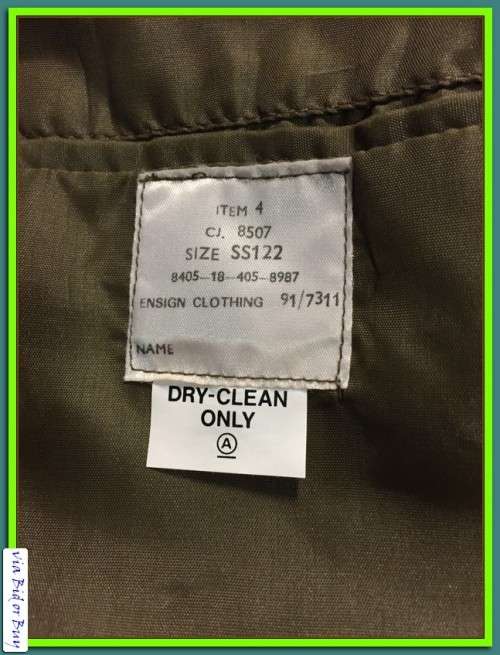 SADF - STEPOUT JACKET SIZE SS122 STILL GOT STICKERS ON