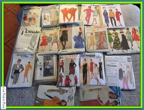 PATTERNS - JOBLOT F - 18 VARIOUS PATTERNS ( AS PER PICS)
