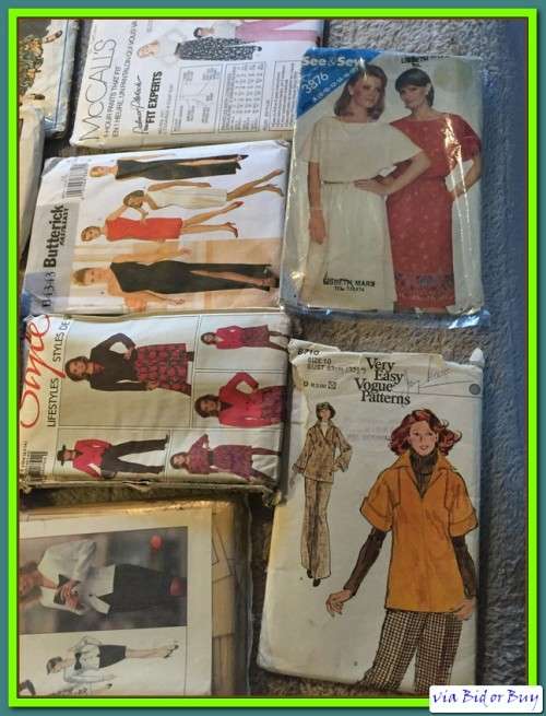 PATTERNS - JOBLOT F - 18 VARIOUS PATTERNS ( AS PER PICS)