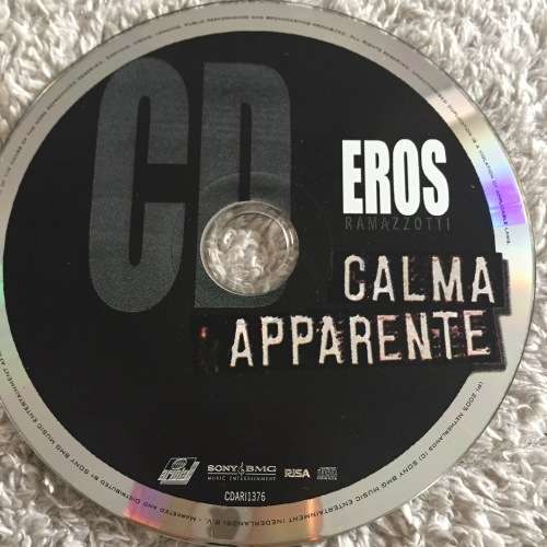 CD - EROS RAMAZZOTTI: CALMA APPARENTE (CD AND DVD INCL)