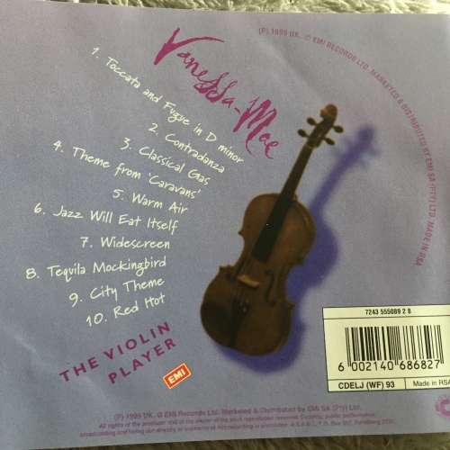 CD - VANESSA-MAE: THE VIOLIN PLAYER (ELECTRONIC)