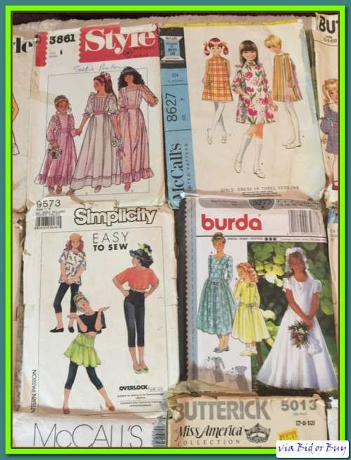 PATTERN JOBLOT: 15 KIDDIES PATTERNS